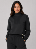 Women's CloudaLux Boxy Quarter Zip